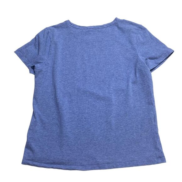 Tommy Hilfiger Sport Spell Out Tee Shirt Blue Sz L - Picture 2 of 7